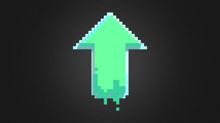 Voxel Jump Boost 3D Model