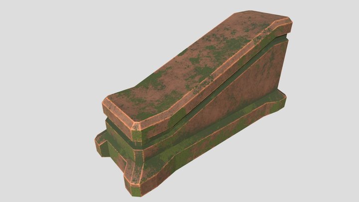 Stair decoration block 3D Model