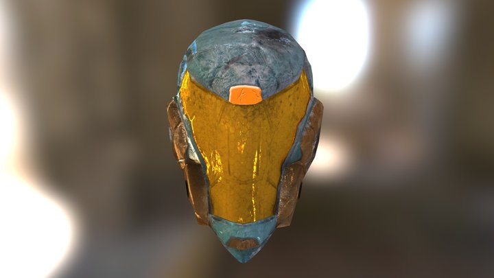 Weldon Sci-fi helmet 3D Model