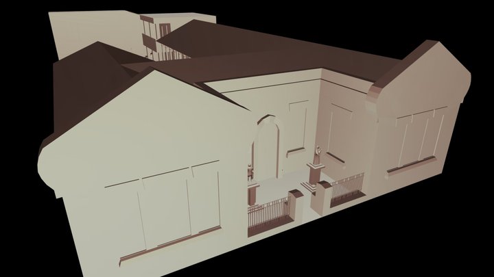 Escuela Alejandro 3D Model