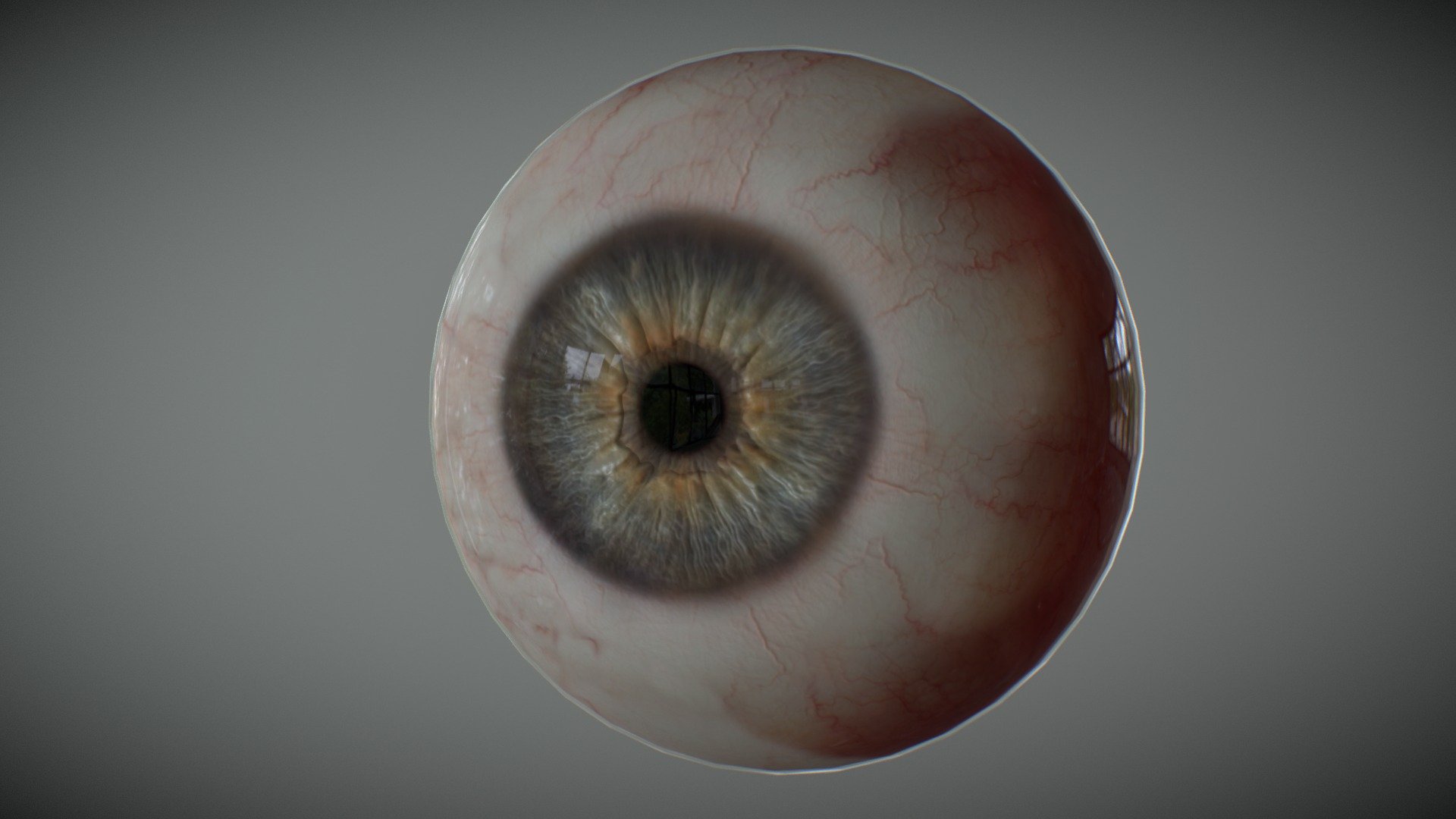 realistic eyes 3d model download blender