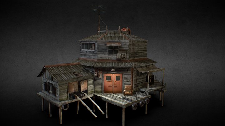 Smugglers House 3D Model