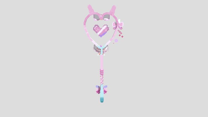 Wand SailorMoon Pekorausadaa Commission 3D Model