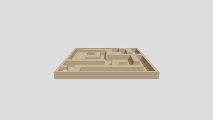 The Marble Maze 3D Model