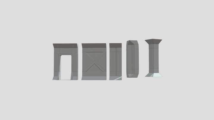 Walls Rozosho 3D Model
