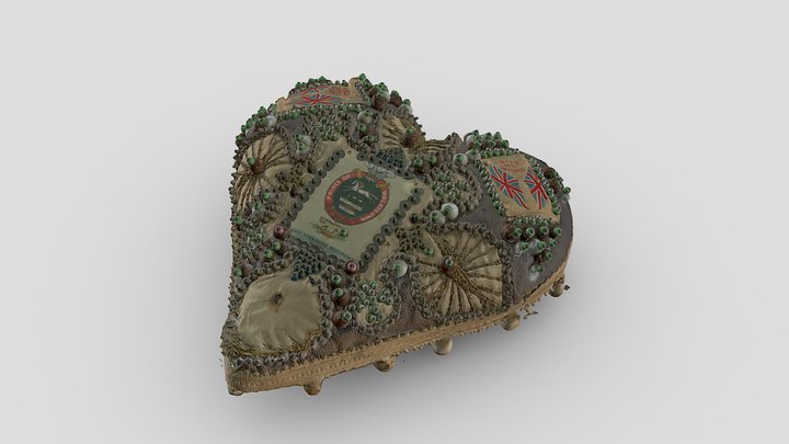 Sweetheart Cushion 3D Model
