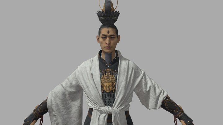 Black Myth: Wukong - Er Lang Shen [Static] 3D Model