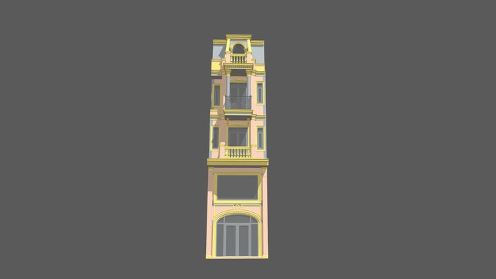 mat tien 4m 3D Model