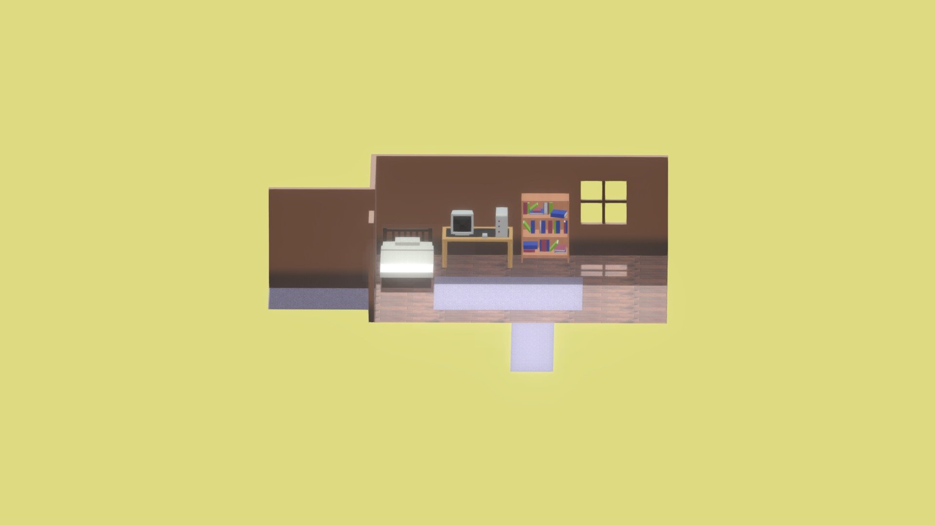 oneshot ending room Download Free 3D model by Ripple_Niko [417feb9] Sketchfab