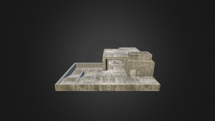 Bunker Model 3D Model