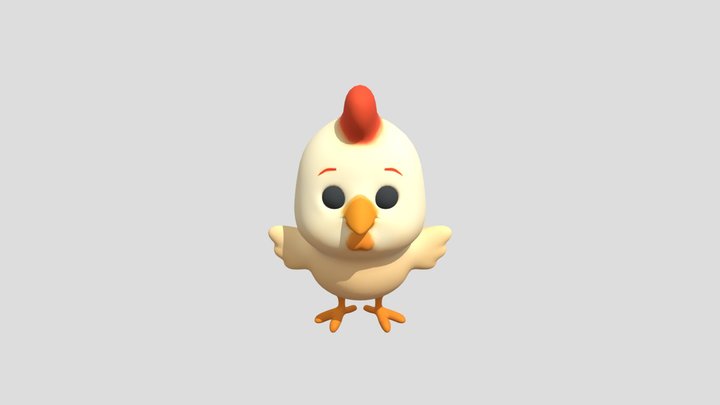Little_chicken 3D Model