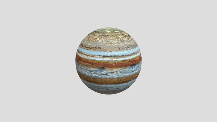 Jupiter REMAKE 3D Model