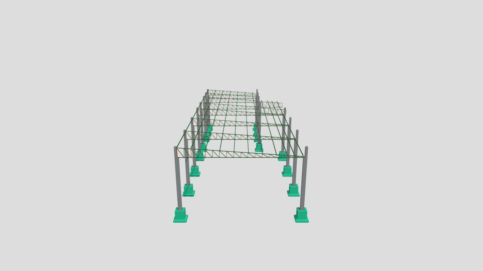 Modelagem 3D - Barracão
