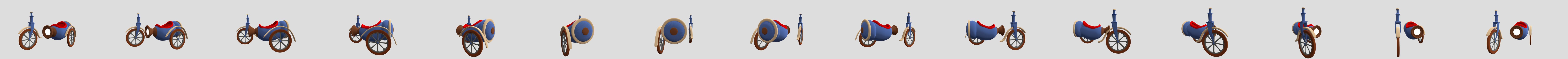 Seymour Schwenk's Rocketcar (Unfinished) 3D Model