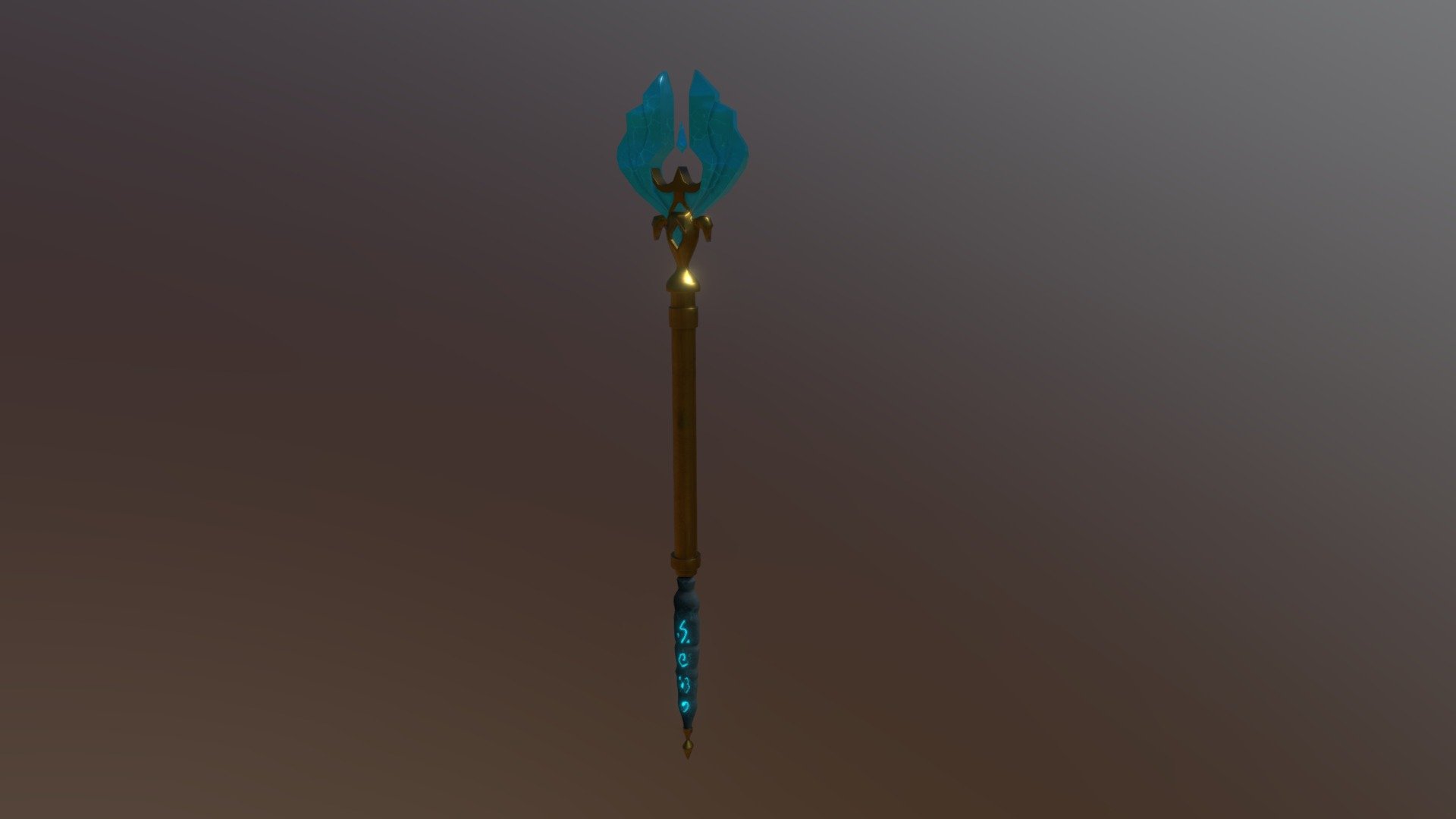 Stylized Staff - 3D model by JeredXD [418282e] - Sketchfab