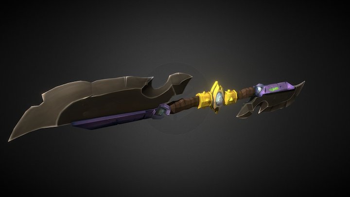 Double Sword 3D Model