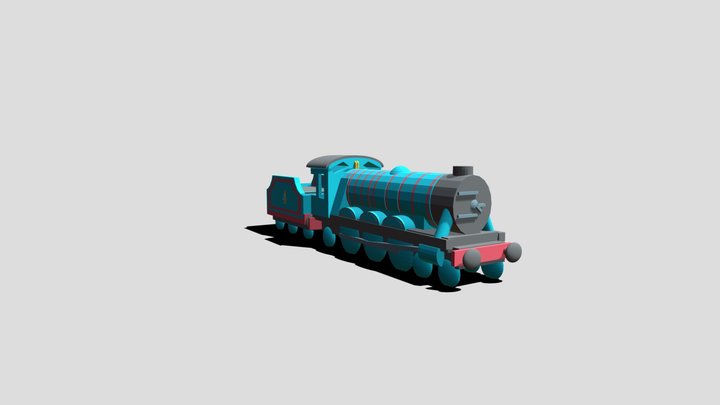 Gordon The express engien 3D Model