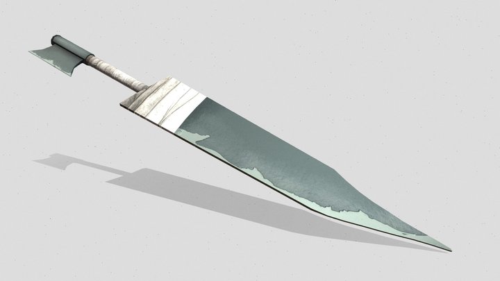 Kiyoshiro Haneda Knife -Tribe Nine 3D Model