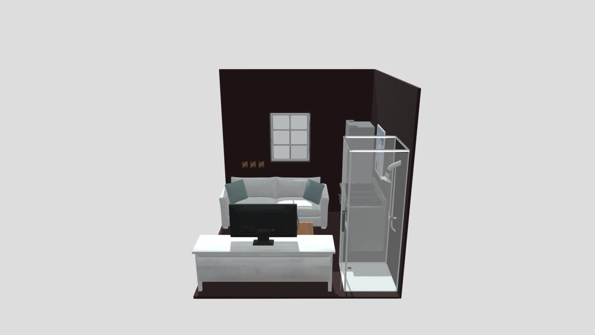 isometric room