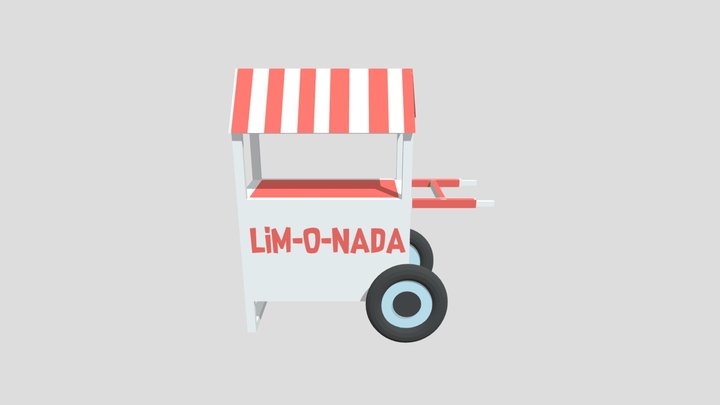 Carrito De LIMO-NADA 3D Model