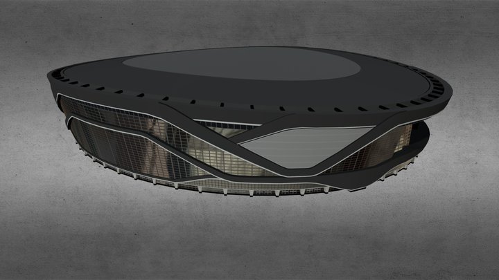Indoor Stadium (Allegiant Stadium) 3D Model