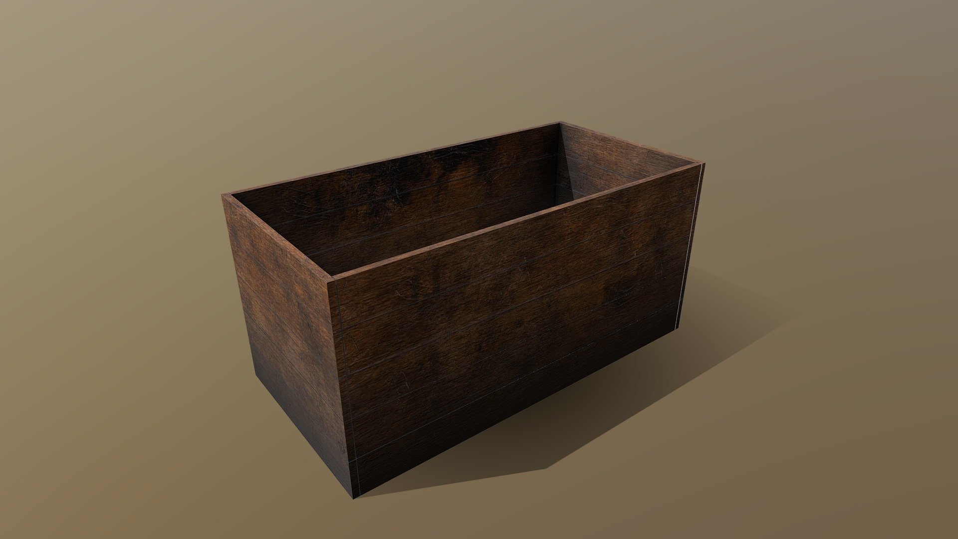 Wooden Crate