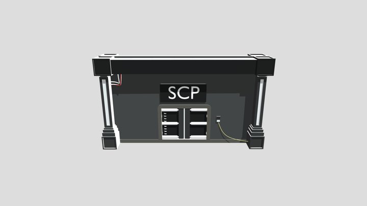 SCP GATE 3D Model