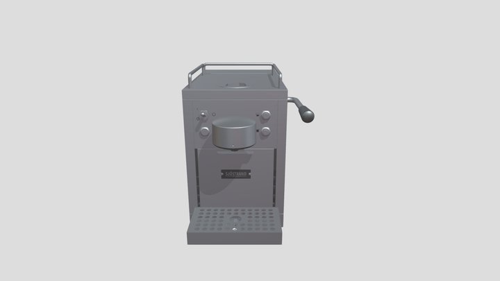 Sjöstrand Coffe Machine (Nespress) 3D Model