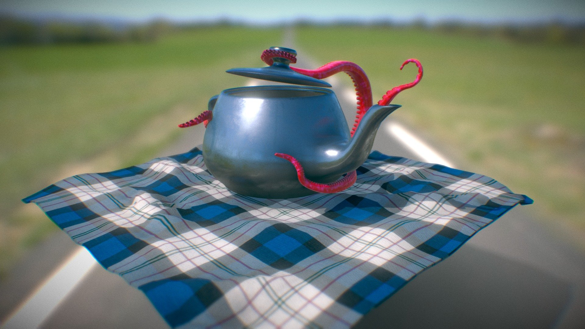 Teapot And Tentacles Download Free 3D model by pkot [4187376] Sketchfab