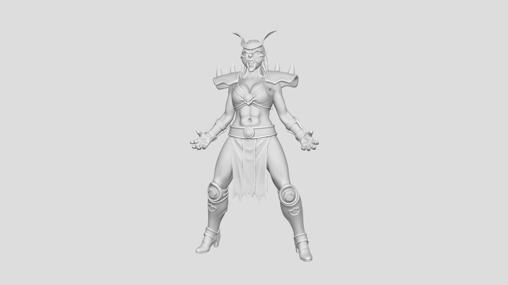 Demon Warlord in the Ruins