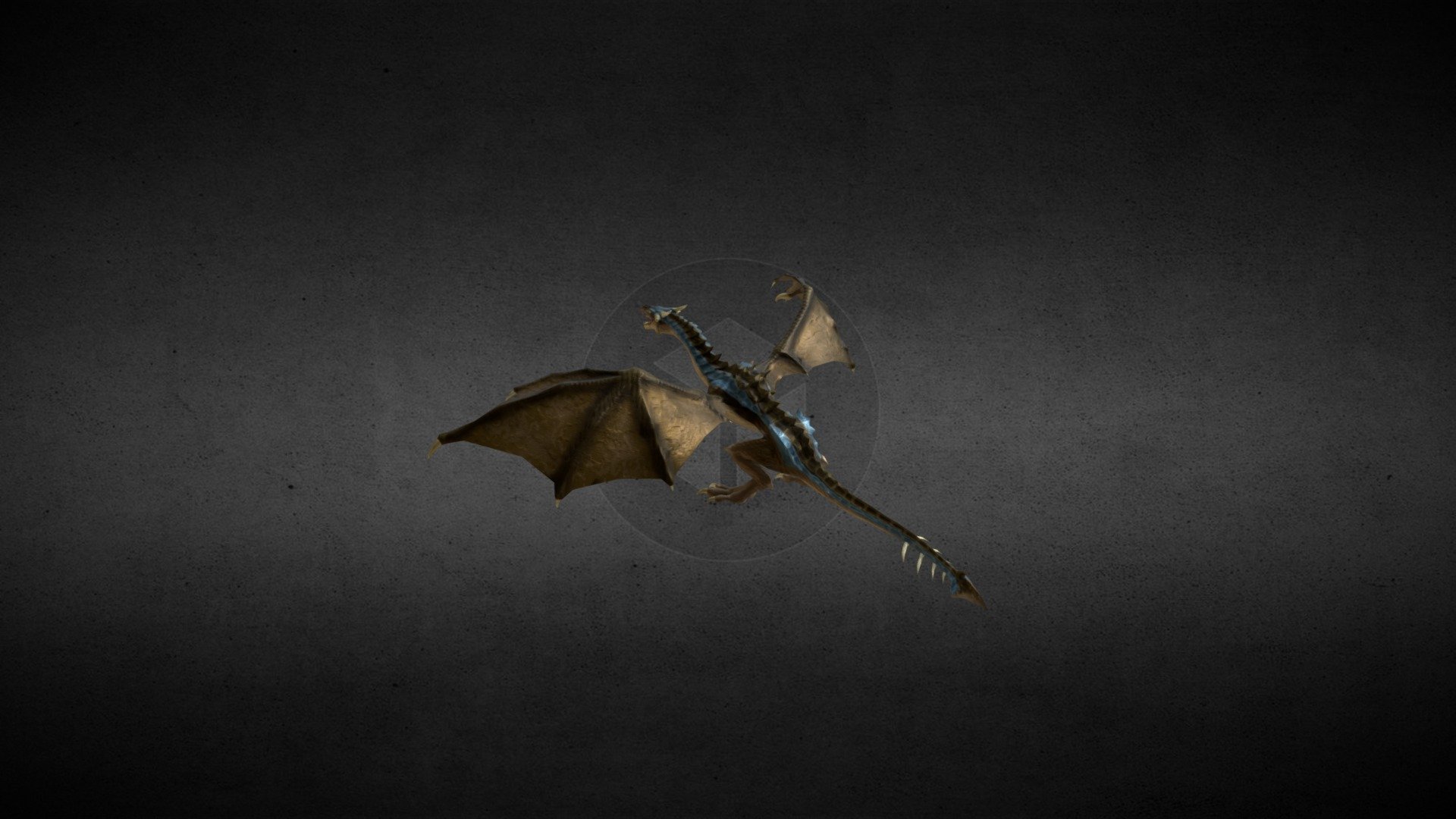 Dragon (Daydreaming) — Sketchfab embed 3D viewer