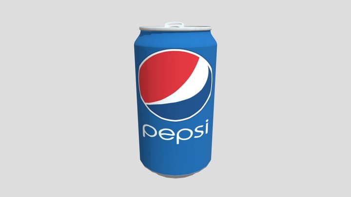 PEPSI CAN 3D Model