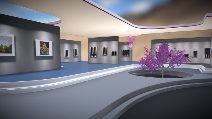 Gallery One 3D Model