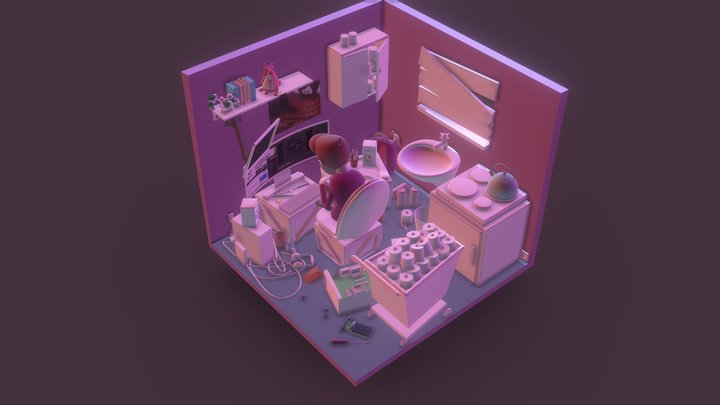 Room- v5----_0001 3D Model