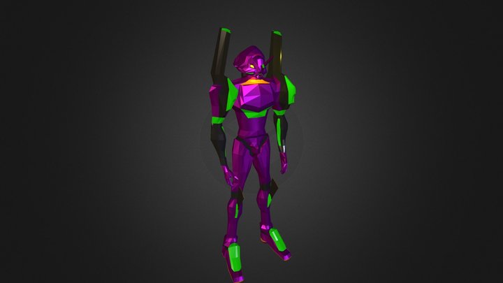 Aborto de EVA01 3D Model