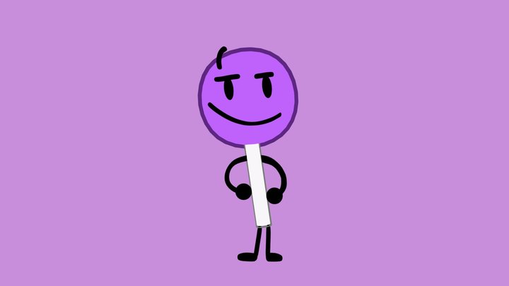 Lollipop from BFB 3D Model