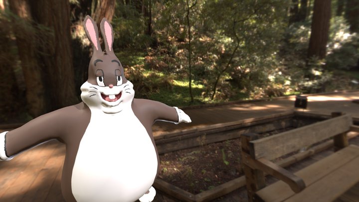Big Chungus (IMPROVED) 3D Model