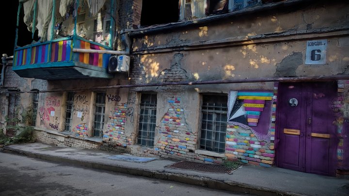 Tbilisi,  Colorfull Street welcom to Daria – Free 3D Model STL
