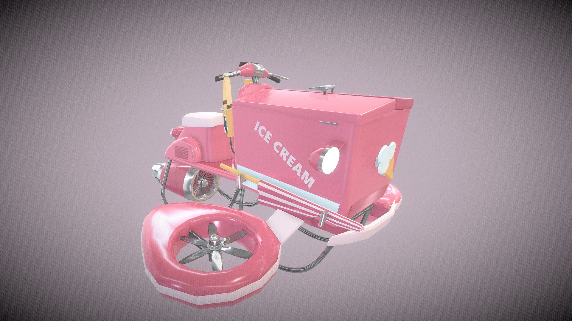 Moto Fly — Sketchfab embed 3D viewer