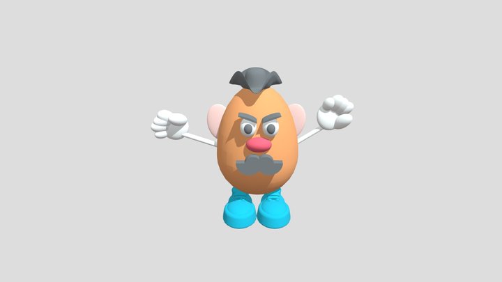 Mr.Potato Head 3D Model