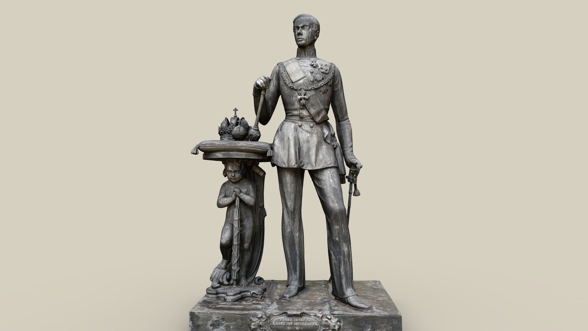 Kaiser Franz Joseph I. — Sketchfab embed 3D viewer
