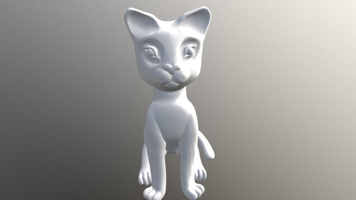 Ghost cat 3D Model