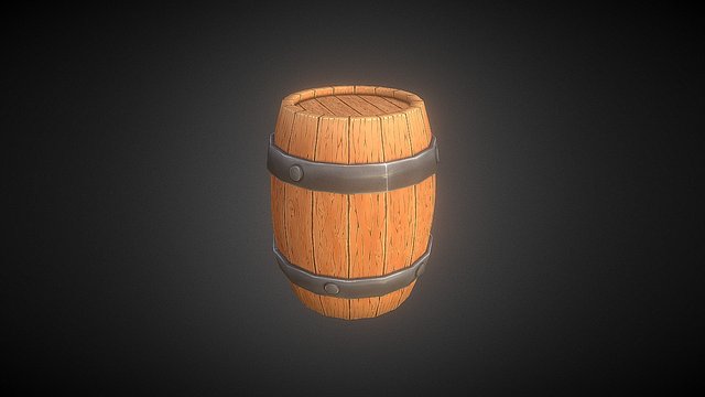 Barrel Hand 3D Model