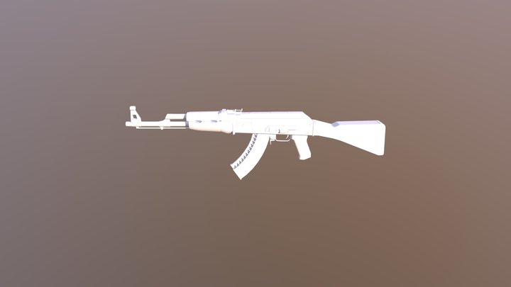 Ak 47 3D Model