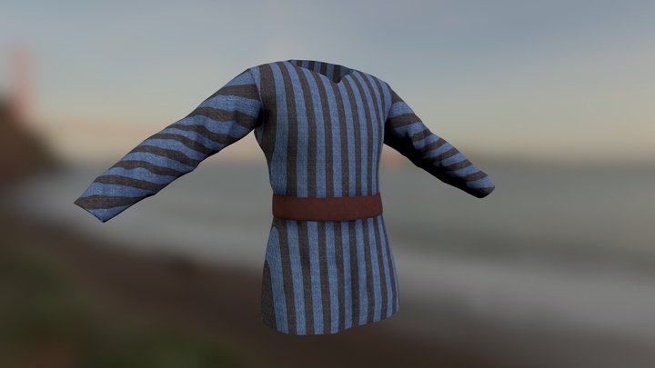 Norse Tunic 3D Model
