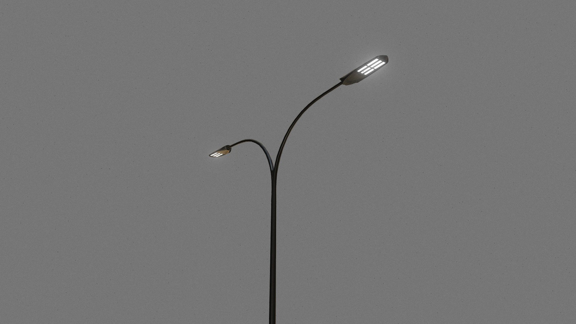Greenfield WI Streetlight 2 LED - Download Free 3D model by AEL 115 ...