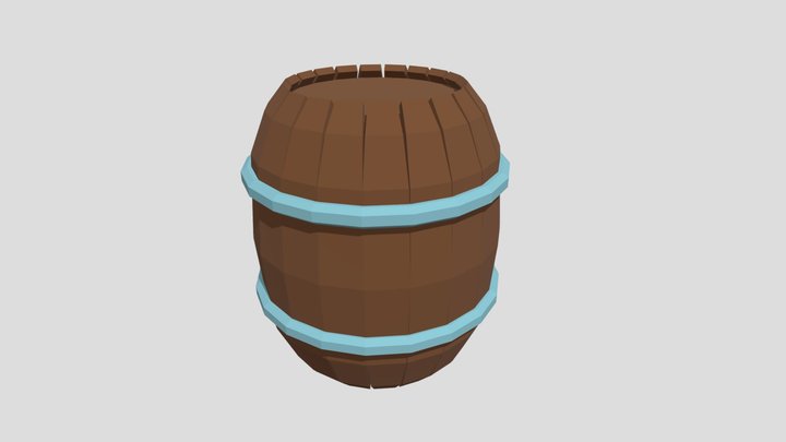 Barrel 3D Model