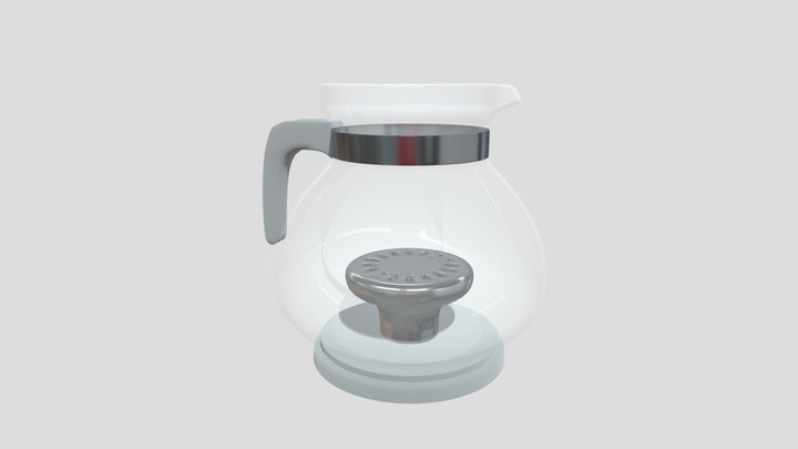 Kettle With a Heater Inside 3D Model