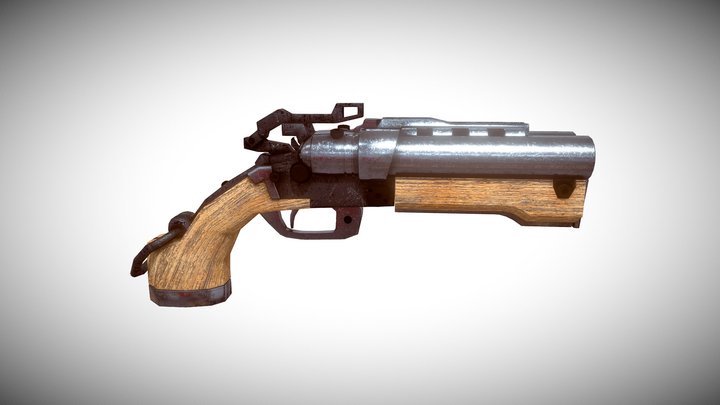 GUN 3D Model