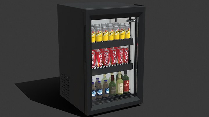 Refrigerator Tefcold 3D Model